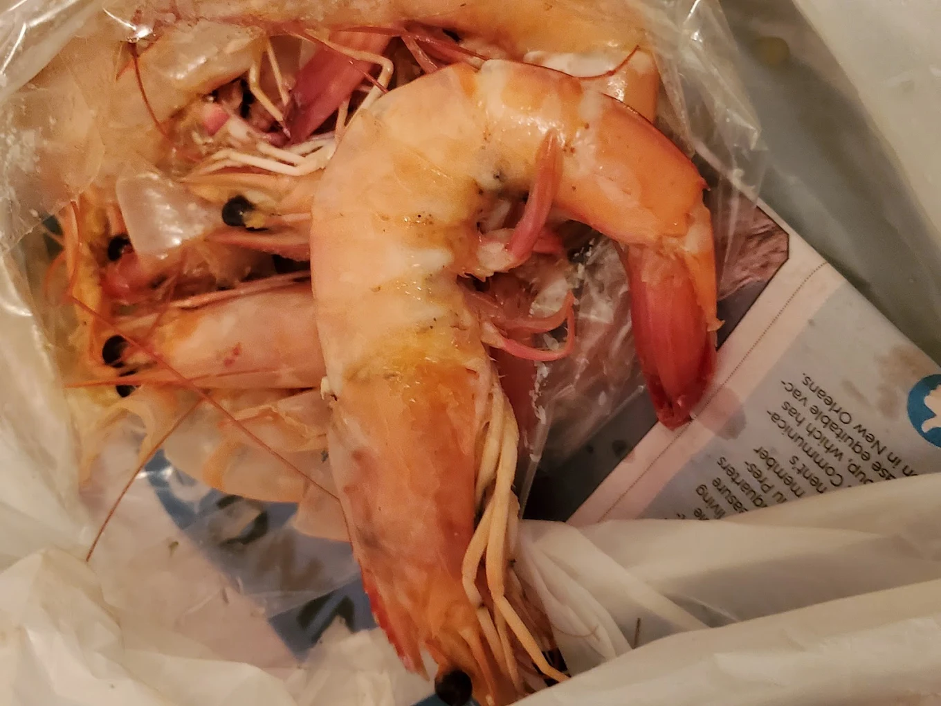 Fresh Boiled Shrimp — Louisiana Style